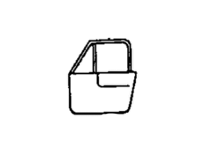 Jeep Wrangler Door Hinge - 55033949