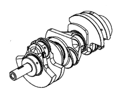 Jeep Crankshaft - 4893950AC