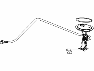 Jeep 68521565AA MODULE Fuel Pump/Level Unit