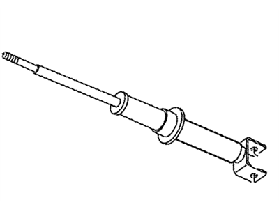 Mopar 4895052AA Shock Absorber Suspension Rear