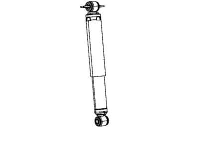 Jeep 68382846AC SHOCK ABSORBER KIT Suspension Rear