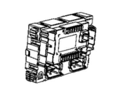 Jeep 68312372AA MODULE Body Controller Telematics