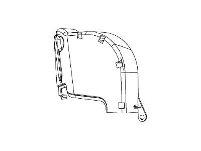 Jeep 68119556AA COVER Timing Belt