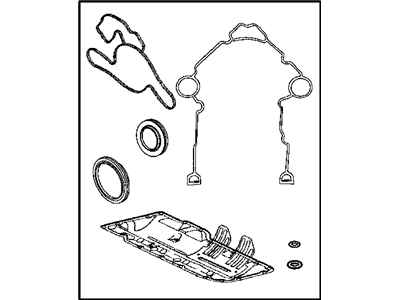 Dodge 5135818AF Overhaul Gasket Set