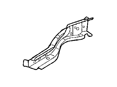 Chrysler 4724470AH RAIL Front Side Rail Front
