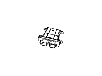 Dodge 4896052AE MODULE Occupant Classification
