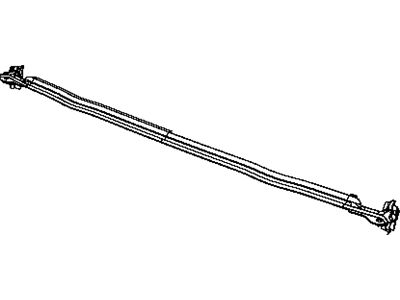 Jeep 55395241AE WEATHERSTRIP Windshield to Cowl