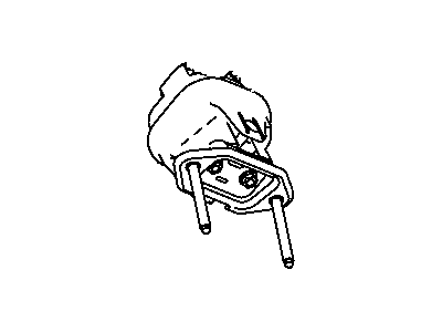 Chrysler 5090140AD CUSHION Engine Support