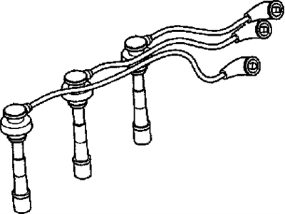 Chrysler MD303401 Plug Wire