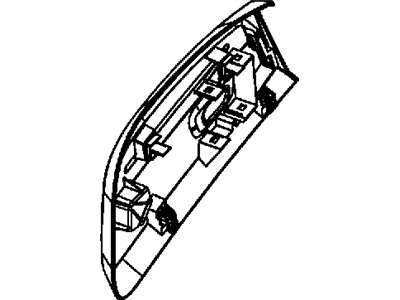Jeep 1JU811D5AA SHIELD Seat Outboard, Front