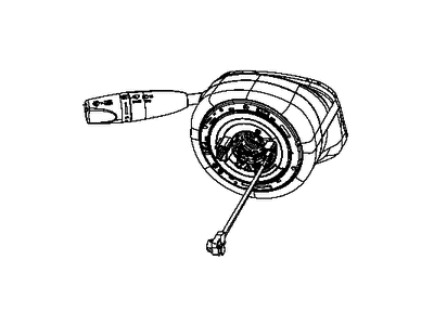 Chrysler 6NE93LC5AB MODULE Steering Column
