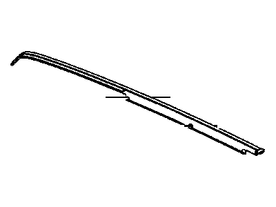 Mopar 55360176AC Molding Roof Rear