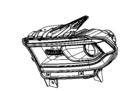 Dodge Durango Headlight - 68433778AF