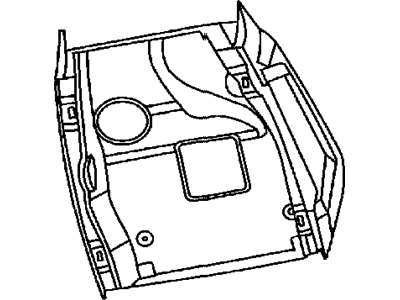 Dodge 1BP561DHAA CONSOLE Base