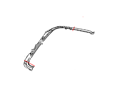 Mopar 68003466AA Glass Sunroof