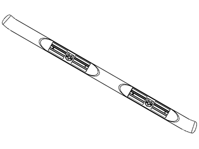 Dodge 5183054AA STEP PAD Side Step