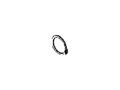 Mopar 6507358AA Snap Ring M35X2.5X1.5 6507358AA Mopar Snap Ring M35X2.5X1.5 Illustration 1 of 1