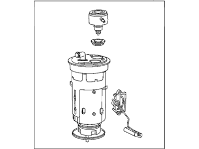 Dodge 5014789AC MODULE KIT Fuel Pump/Level Unit