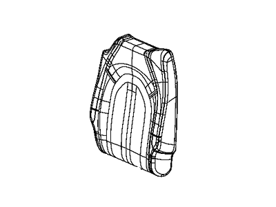 Mopar 6EC98LA3AA Cover Rear Stowage Seat Back Mopar 6EC98LA3AA Cover Rear Stowage Seat Back
