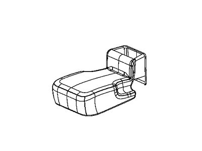 Mopar 6EC75DX9AA Cover Rear Center Seat Cushion