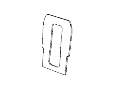 Mopar 68427705AA Foam Seat Back Second Row Armrest Topper Mopar 68427705AA Foam Seat Back Second Row Armrest Topper