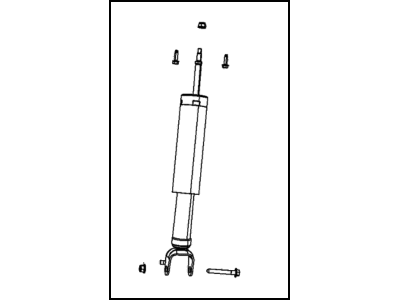 Jeep 68209444AB SHOCK ABSORBER KIT Suspension Rear