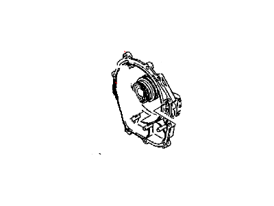 Dodge MD763194 COVER Transmission Case