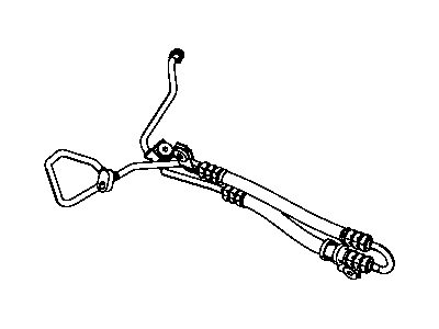 Jeep 5154476AD Power Steering Return Hose