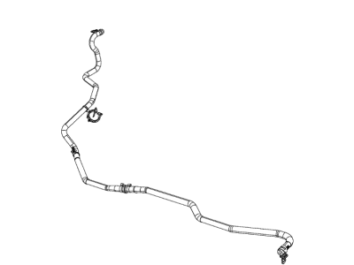 68233884AA Mopar Hose Coolant Bottle To Radiator Illustration 1 of 1