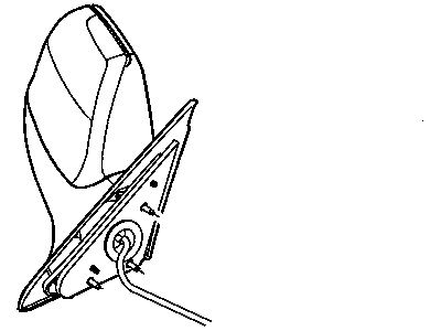 Jeep 55156454AD MIRROR Outside Rearview Electric Foldaway