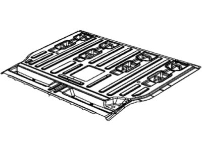 Mopar 68242976AB Pan Center Floor