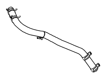 Mopar 4743011AB Hose Power Steering Reservoir