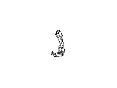 Mopar ZV861TUAC Seat Belt Buckle Manual Height Adjuster Inner Right ZV861TUAC Mopar Seat Belt Buckle Manual Height Adjuster Inner Right Illustration 1 of 1