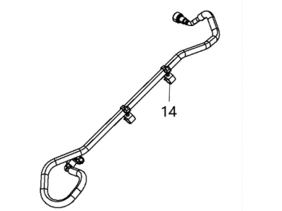 Jeep 68141849AB TUBE Fuel Supply