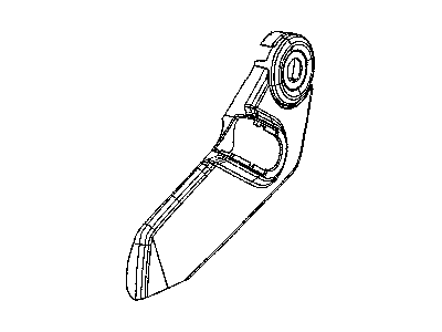 Jeep 1RX40DK2AB SHIELD Driver Outboard