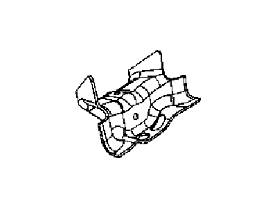 Mopar 68142333AA Bracket Rear Spring Hanger Front Left Mopar 68142333AA Bracket Rear Spring Hanger Front Left