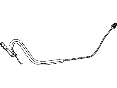 2008 Dodge Magnum Door Latch Cable - 5112120AF