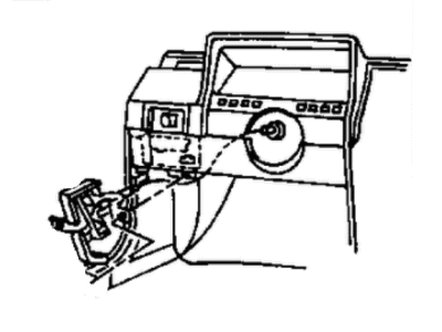 Dodge Hood Cable - 4534670