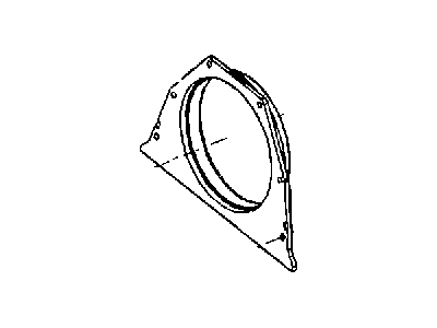 Dodge 5086755AC Rear Main Seal Retainer