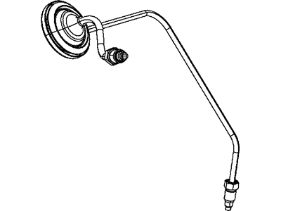 Mopar 68141614AB Tube Fuel Filler To Junction Mopar 68141614AB Tube Fuel Filler To Junction