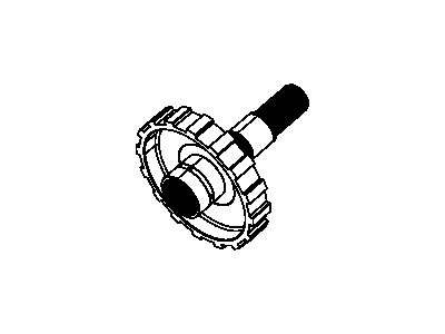 Mopar 68085958AA Output Shaft Transmission Mopar 68085958AA Output Shaft Transmission