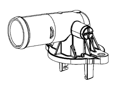 Jeep 68280413AB Thermostat Housing Bleeder Screw