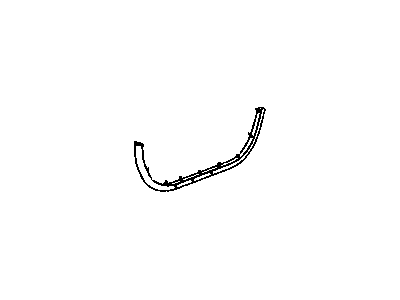 Mopar 55396712AC Seal Rear Door