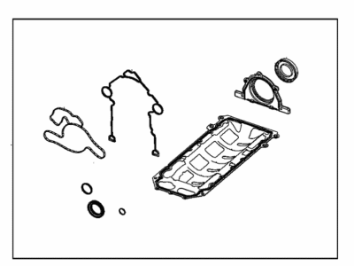 Chrysler 68223389AB GASKET KIT Engine Lower