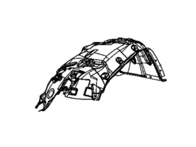 Jeep 68469508AB SHIELD Splash Front