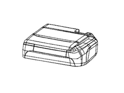 Jeep 6ZH97TX7AB COVER Rear Seat Cushion Left