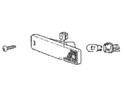 1990 Dodge Colt Side Marker Light - MB597718