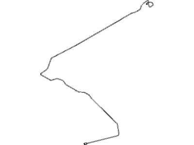 Mopar 68261740AA Tube Brake Right Rear Mopar 68261740AA Tube Brake Right Rear