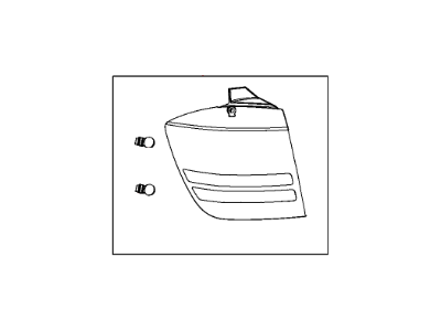 Dodge Tail Light - 68227132AA