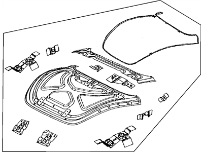 Chrysler 4815255AC Trunk Lid